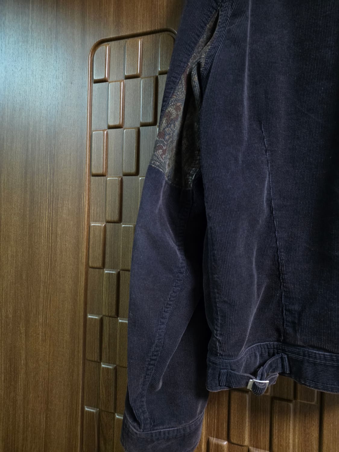 (2) 폴리테루 1011 페이즐리 트러커 초판 다크 퍼플 네이비 상품이미지2