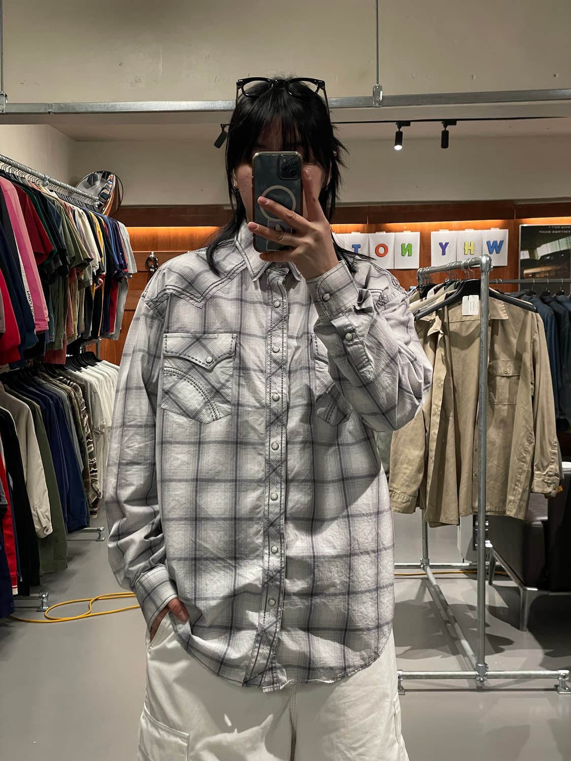 빈티지 웨스턴 셔츠   상품이미지1