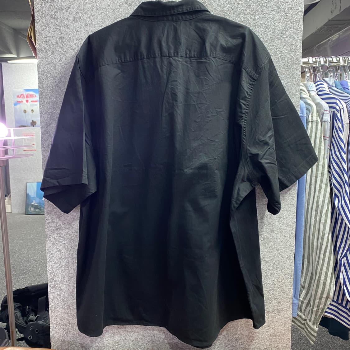 칼하트 투포켓 블랙 반팔 셔츠 B4419 상품이미지4