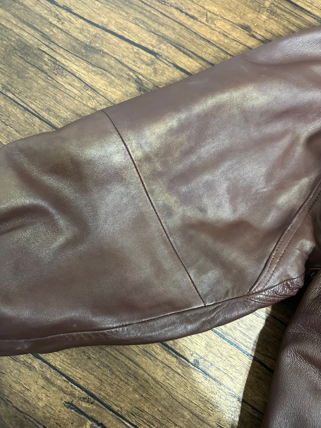 90s SULTAN Sultan Leather 빈티지 가죽 봄버 자켓 상품이미지2