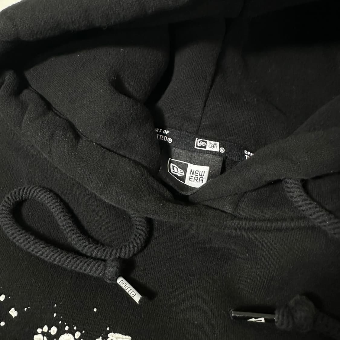 L-XL 뉴에라 빈티지그레이 멀티로고 오버핏 스웻셔츠 맨투맨 상품이미지3