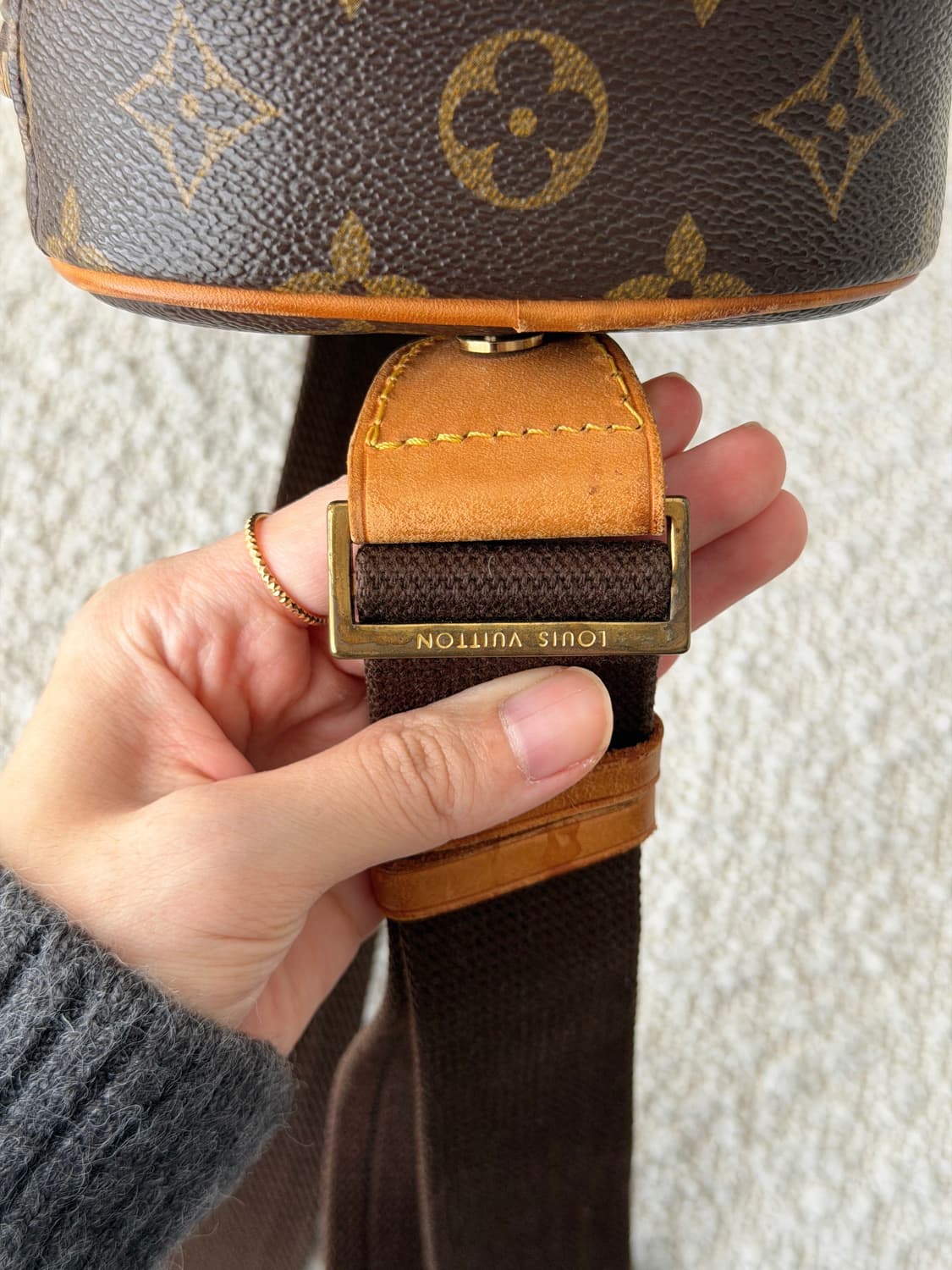 빈티지 루이비통 겐지 힙색 상품이미지6
