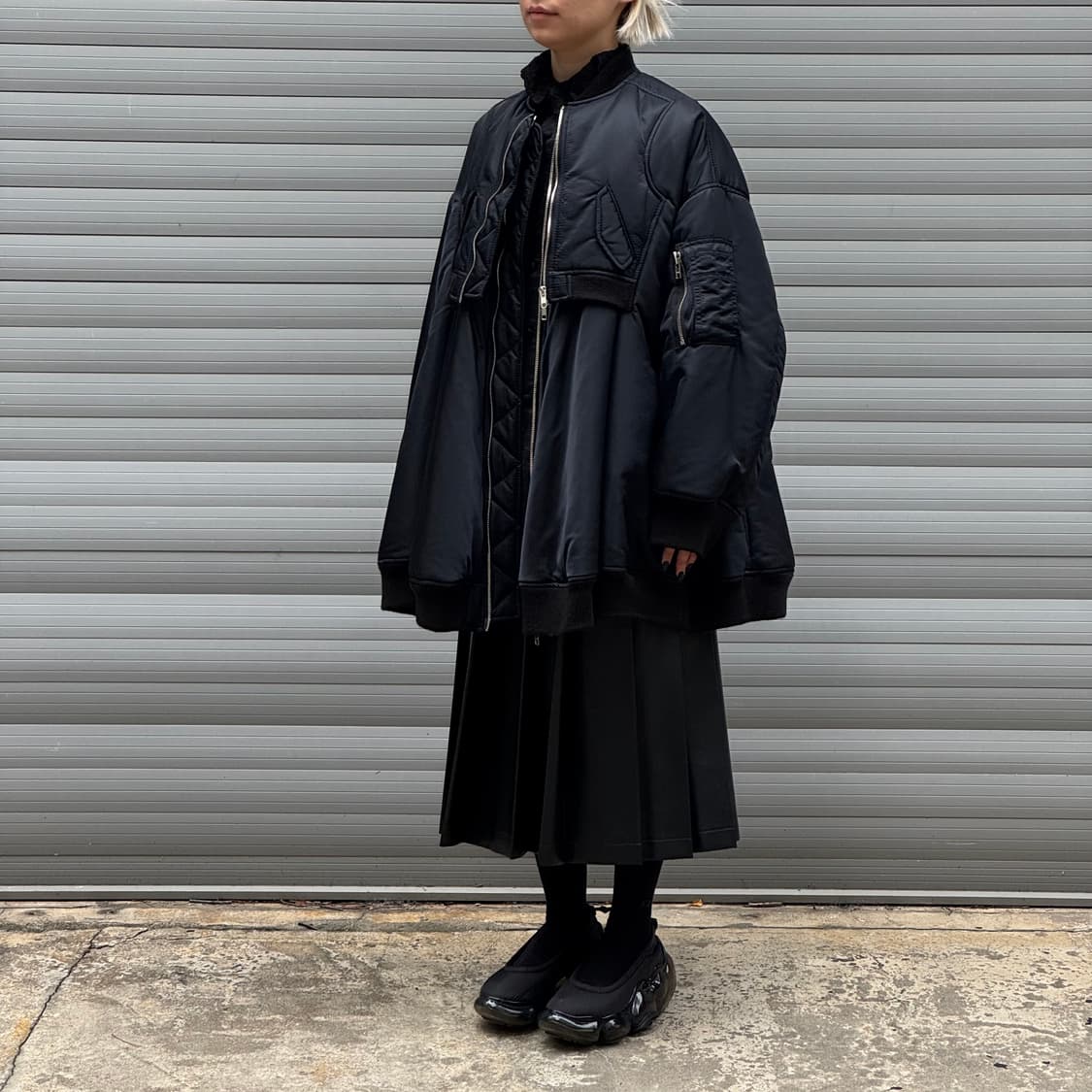 Black Bomber MA-1 Jacket 상품이미지9