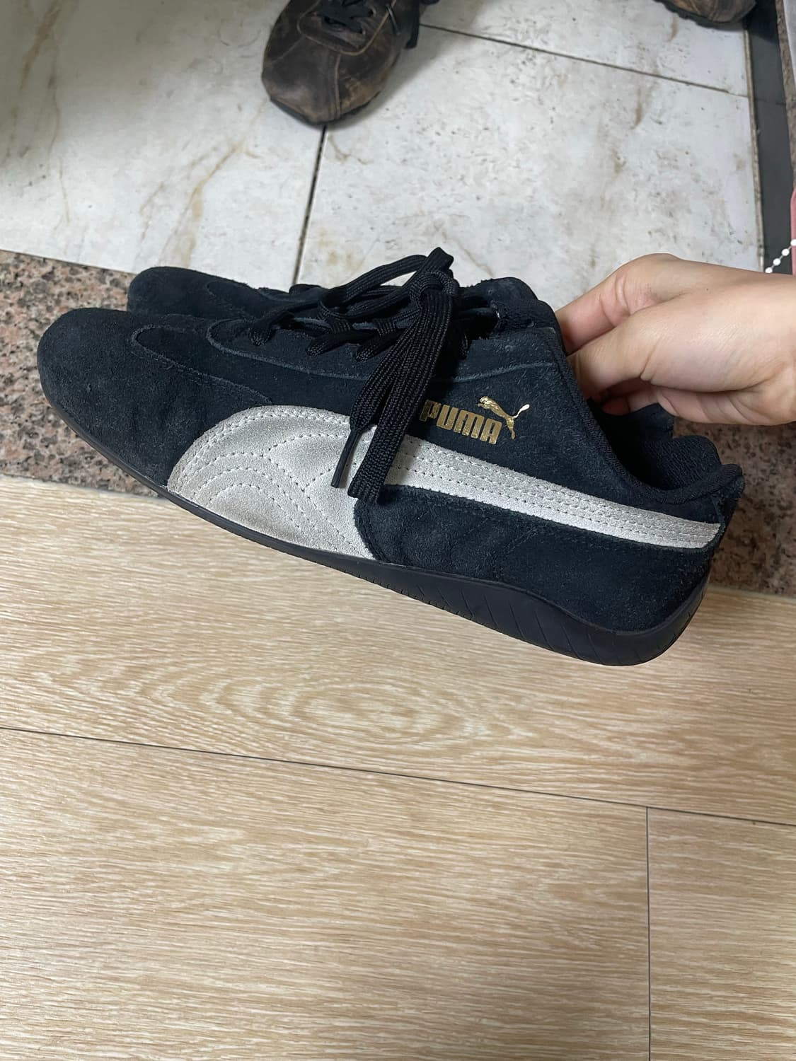 퓨마 스피드캣 OG 스파르코 240 블랙 상품이미지3