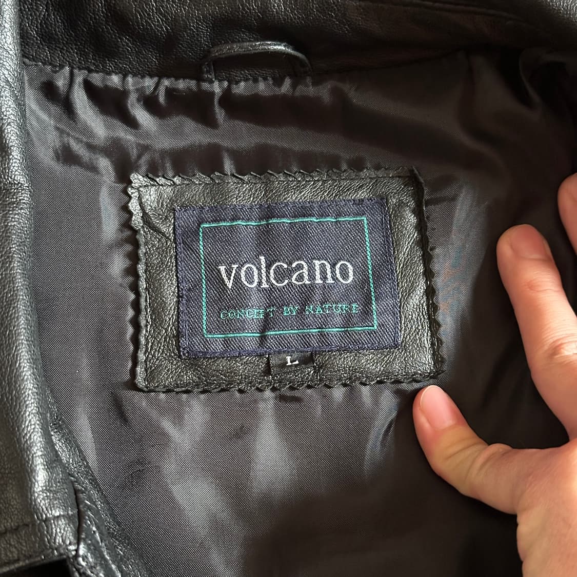 Volcano sheep-skin leather safari coat 상품이미지8