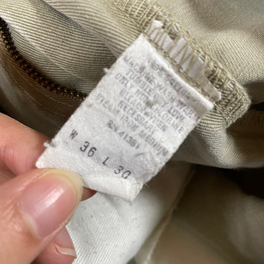 90s 빈티지 폴로 바지 치노팬츠 36/30 상품이미지4