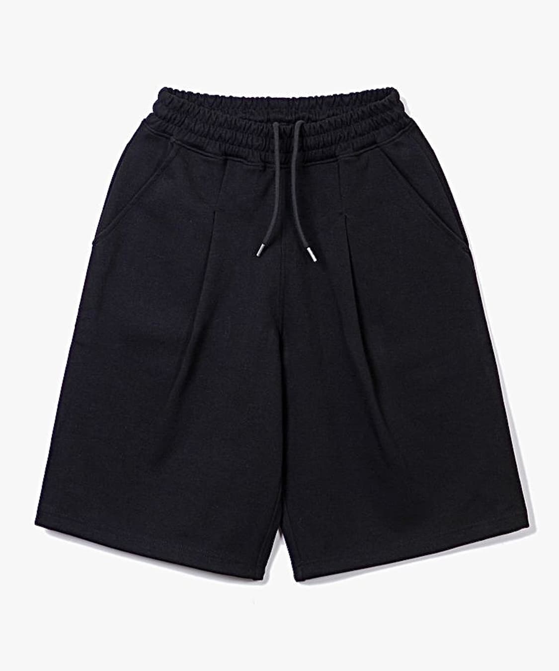 (새상품 택포가격) 제로 딥원턱 스웨트 버뮤다 쇼츠 블랙 XL 상품이미지1