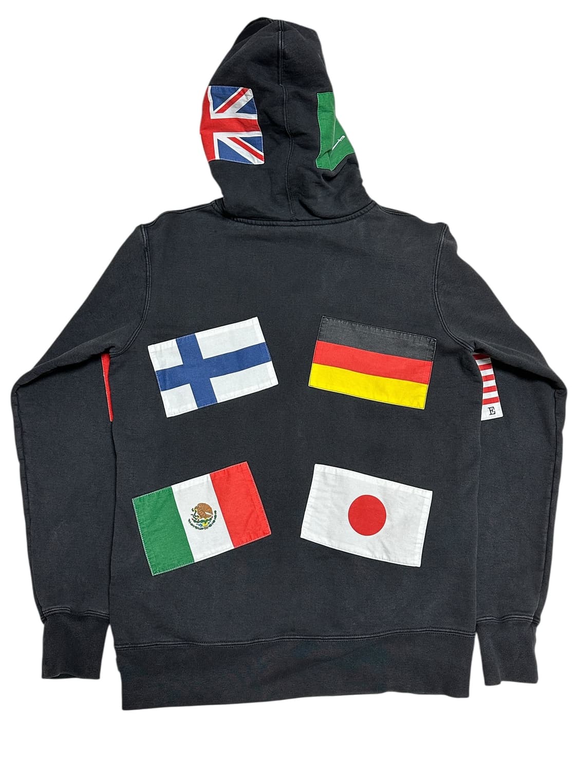 슈프림 만국기 후디 supreme flags hoodie 상품이미지2