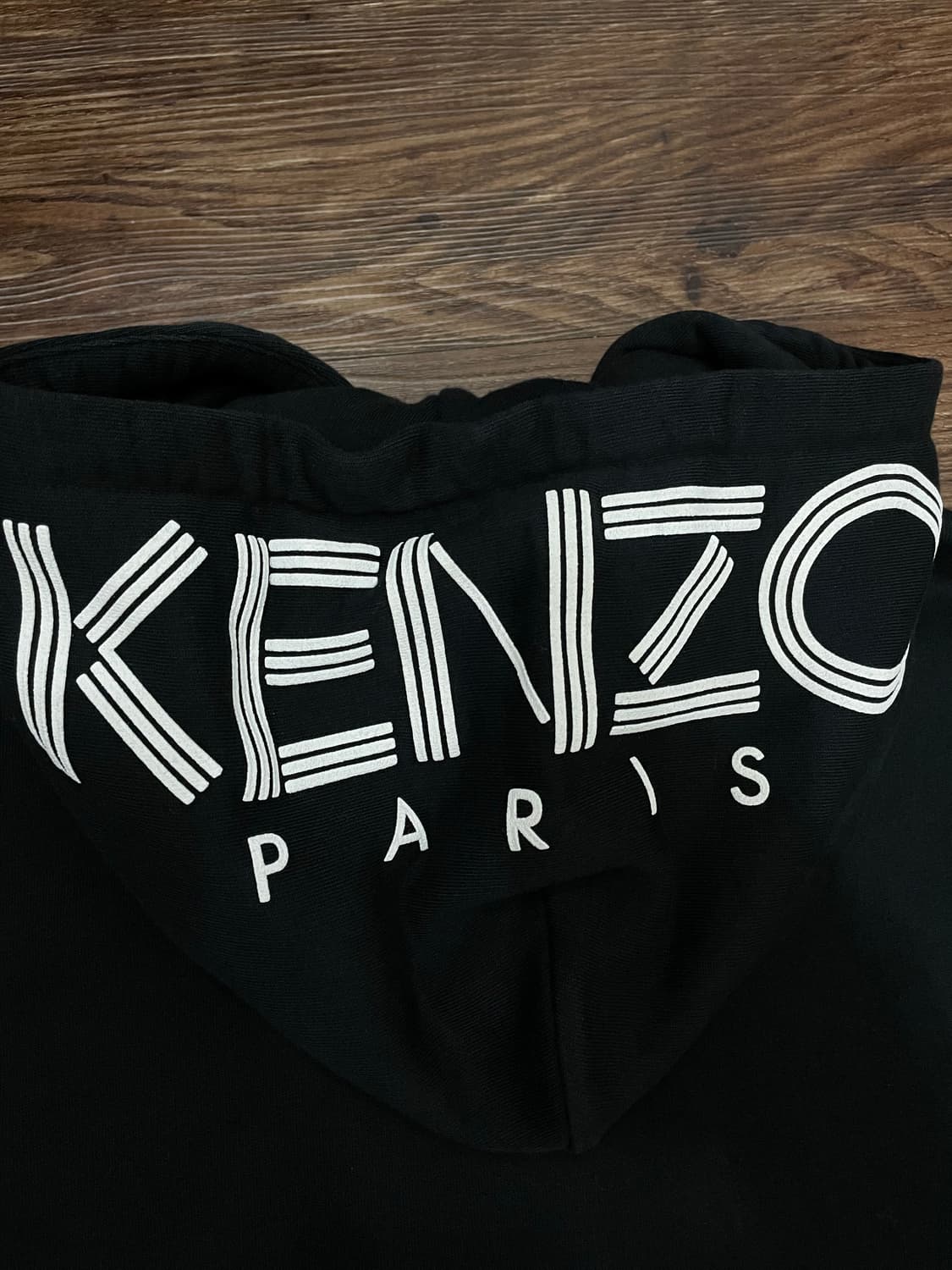 겐조 KENZO 로고 블랙 후드집업 상품이미지10