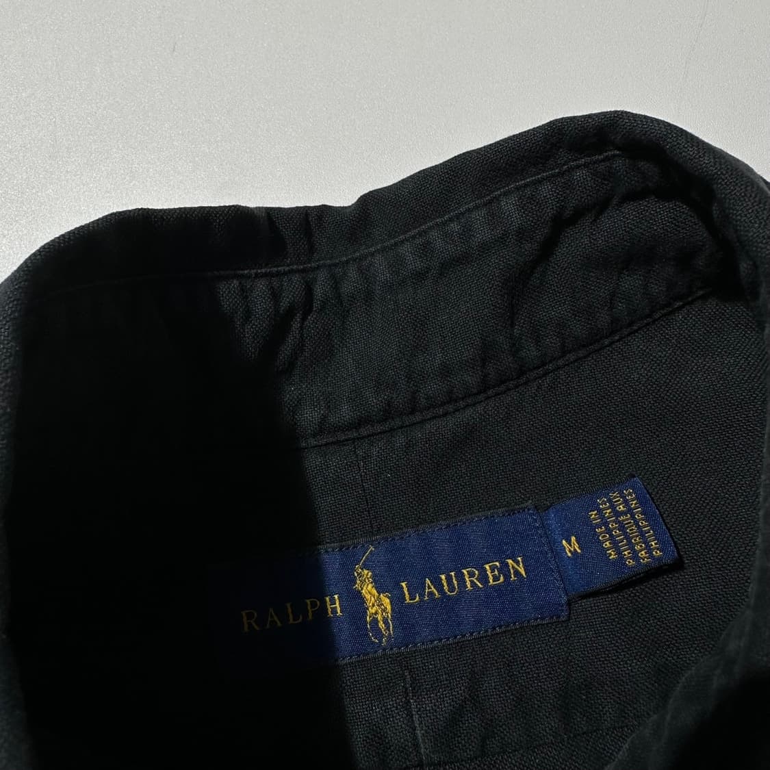 폴로 랄프로렌 셔츠 블랙 상품이미지4