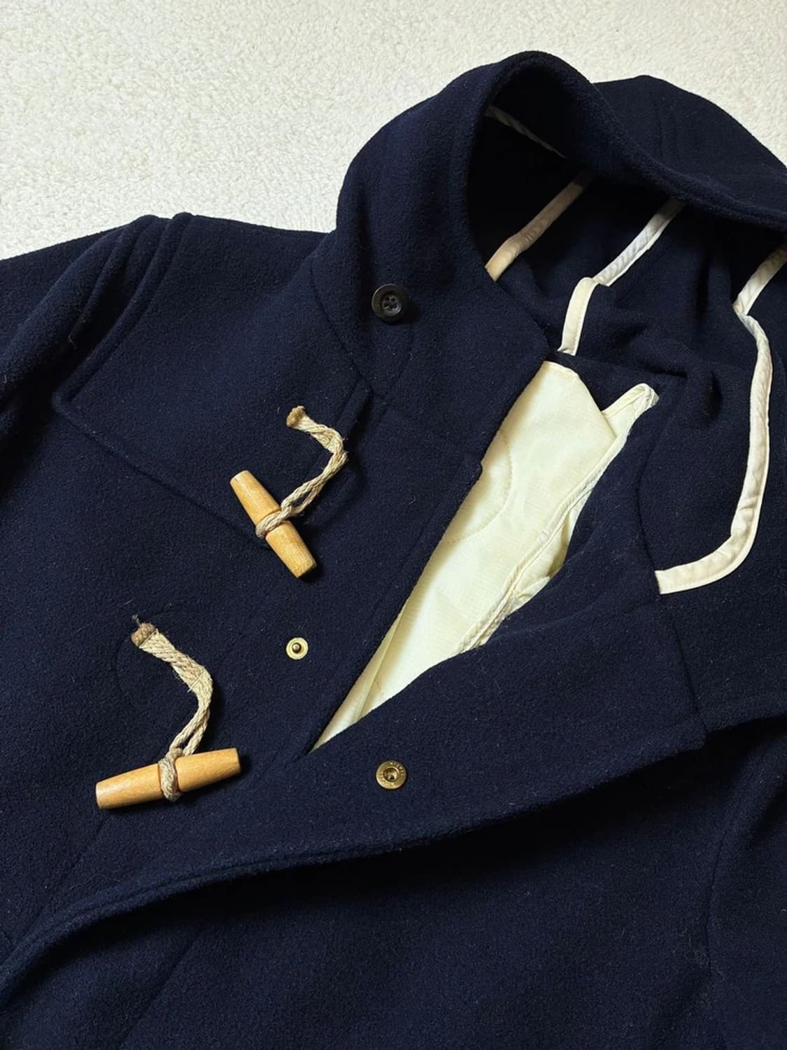 비바스튜디오 코퍼레이트 락앤롤 후디 더플 코트 PN7643 상품이미지4