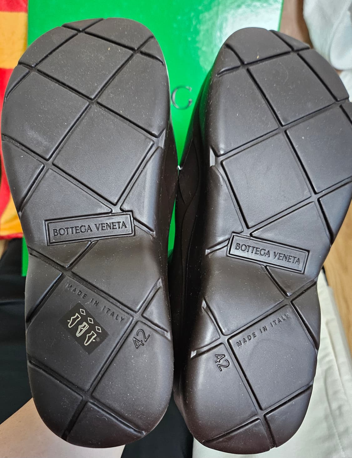 보테가베네타 퍼들부츠 브라운 (42) 정품 상품이미지2