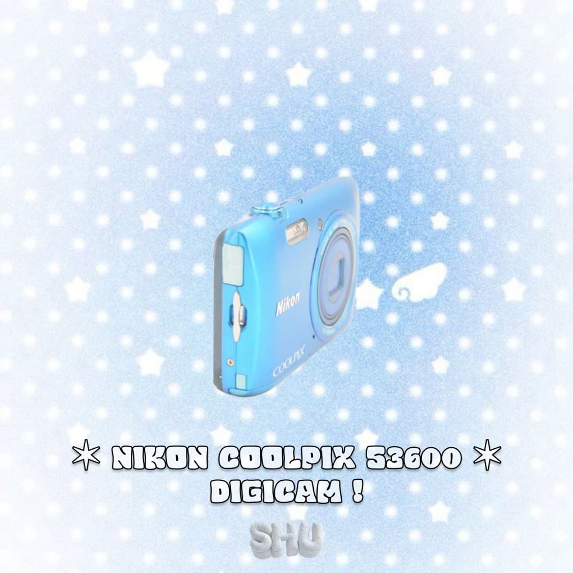 니콘 쿨픽스 S3600  빈티지 디카 블루 상품이미지5