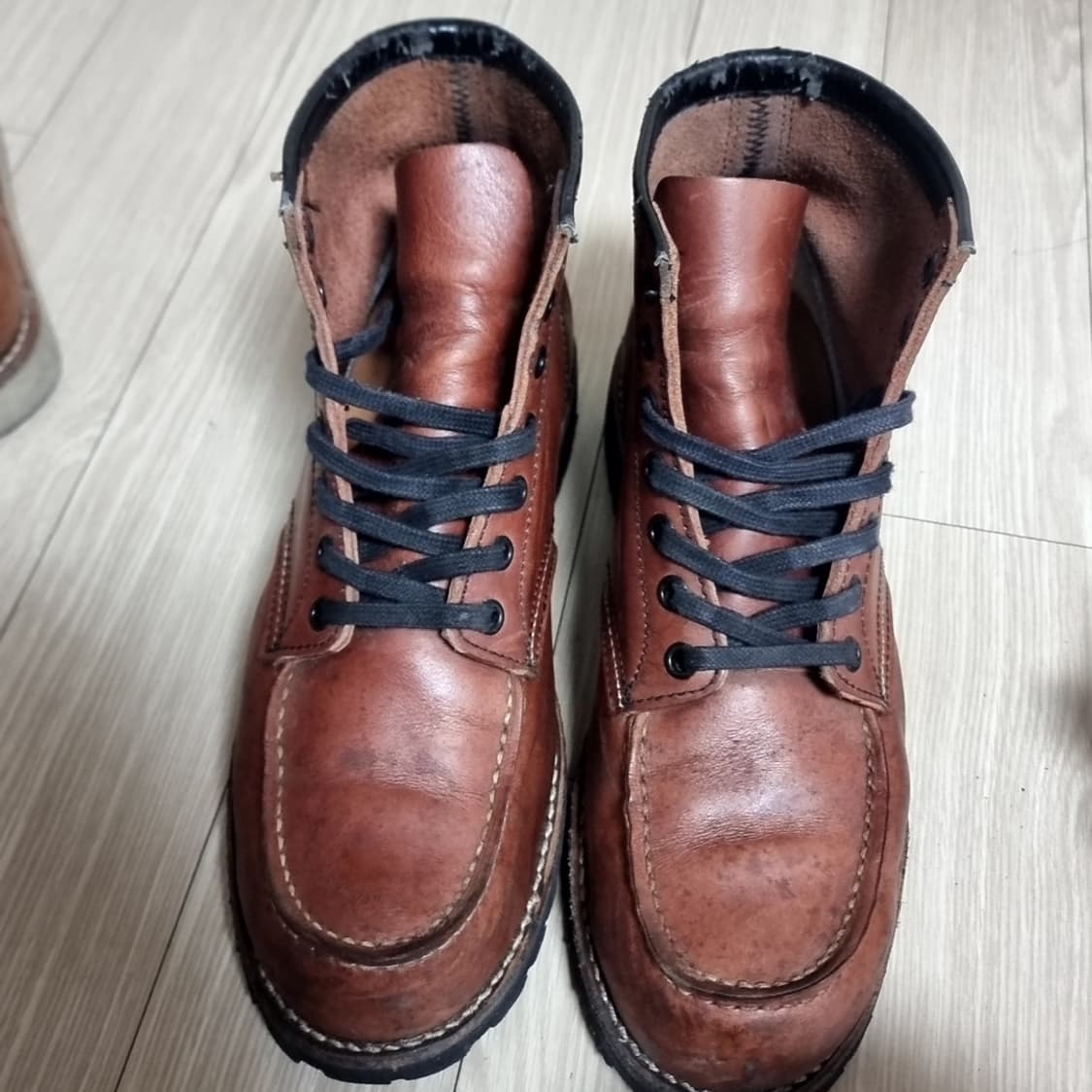 호킨스 갈색 가죽 워커 부츠(275-280) 상품이미지7