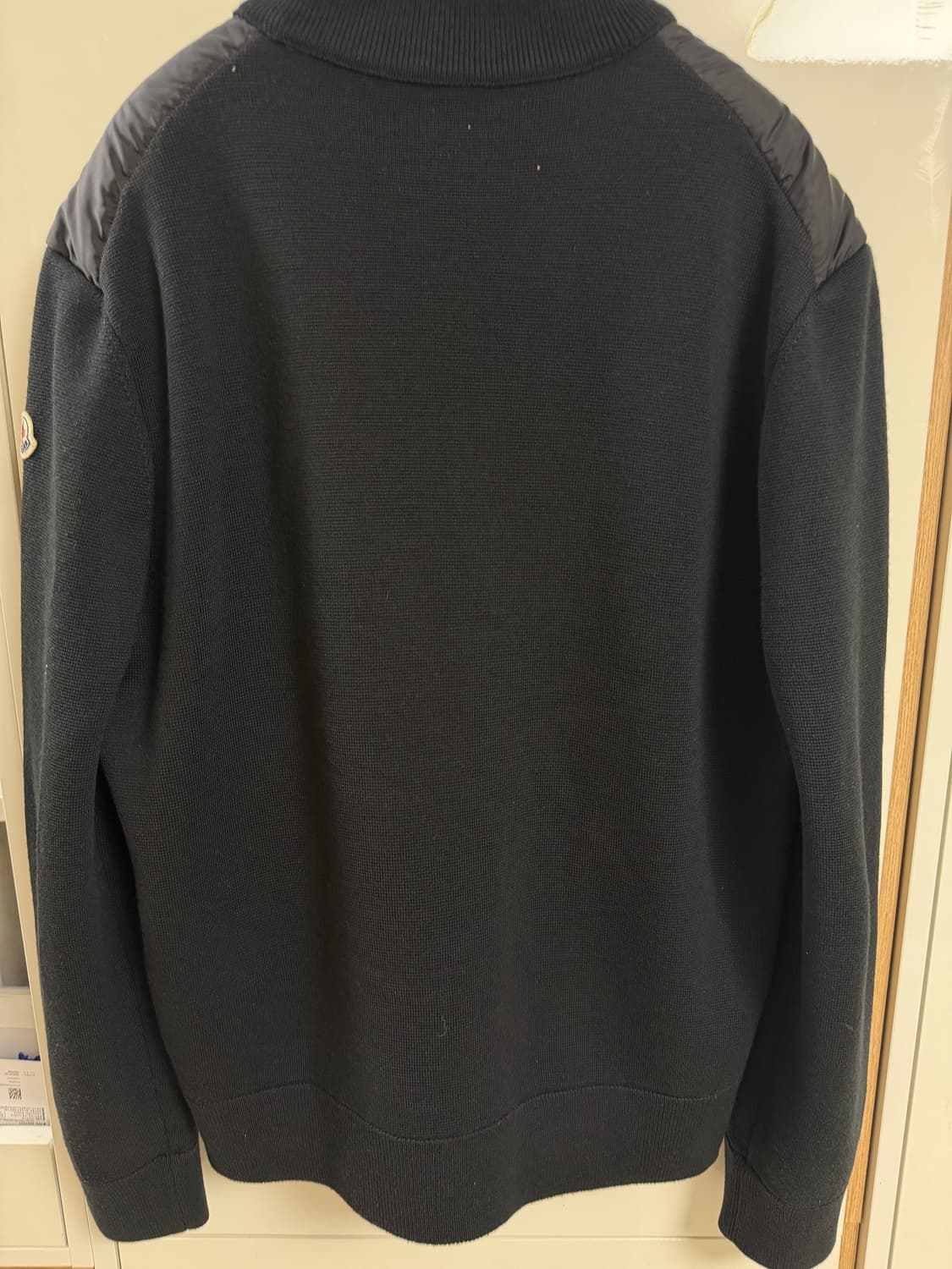 24fw/국문택 몽클레어 니트패딩 블랙 XL 상품이미지6