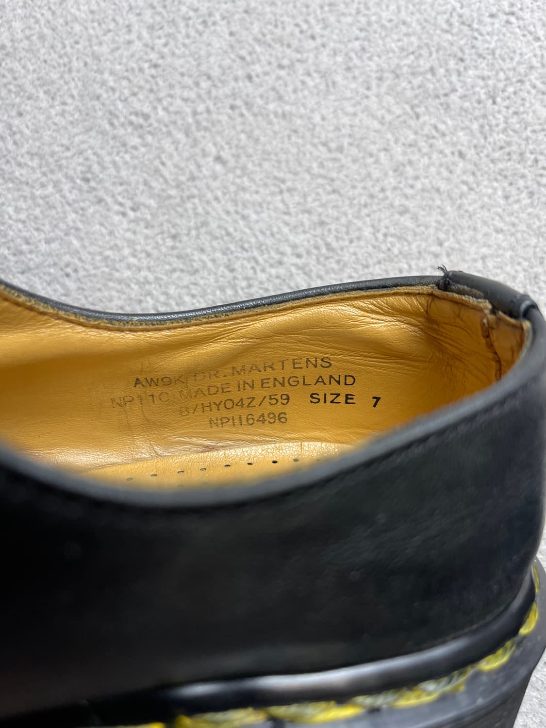 [7] ENGLAND VTG 닥터마틴 1461- 250-255 상품이미지9