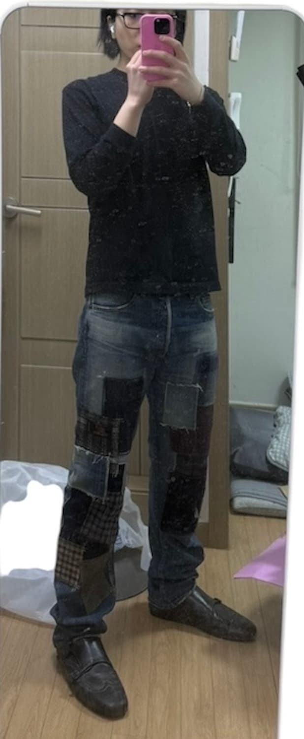 [s] junya watanabe levis patchwork 21aw 상품이미지6