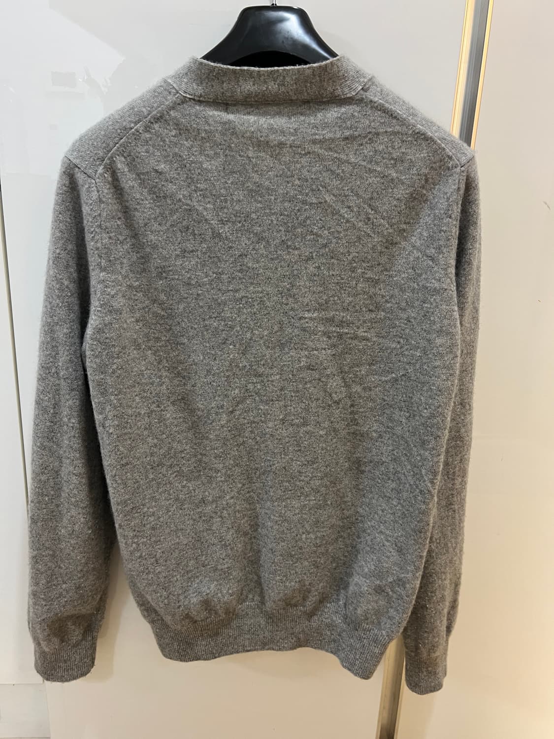 꼼데가르송 화이트와펜 그레이가디건 xl 상품이미지2