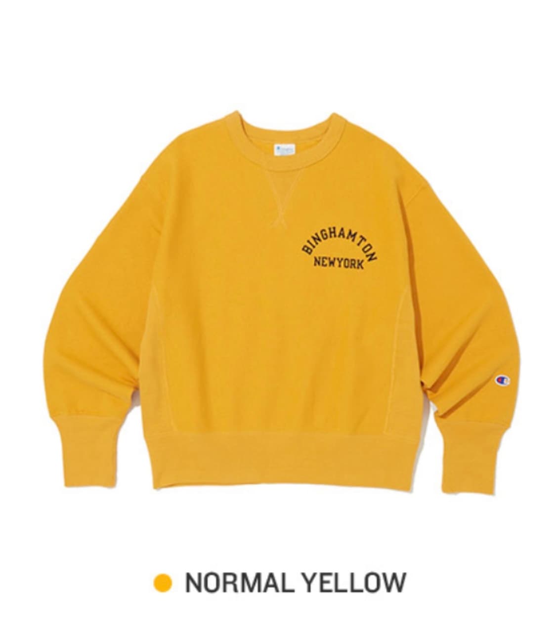 챔피온 리버스위브 블루택 기모 크루넥 스웨트셔츠 상품이미지1