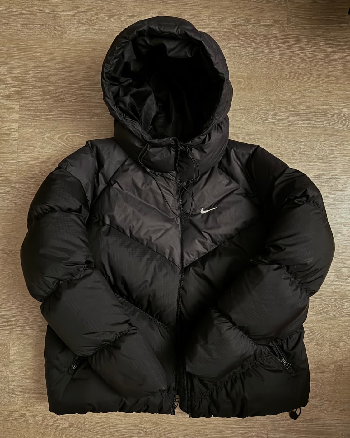 나이키 여성 스톰 핏 루즈 후드 다운 패딩(스포츠웨어 윈드 푸퍼) 판매 상품이미지1