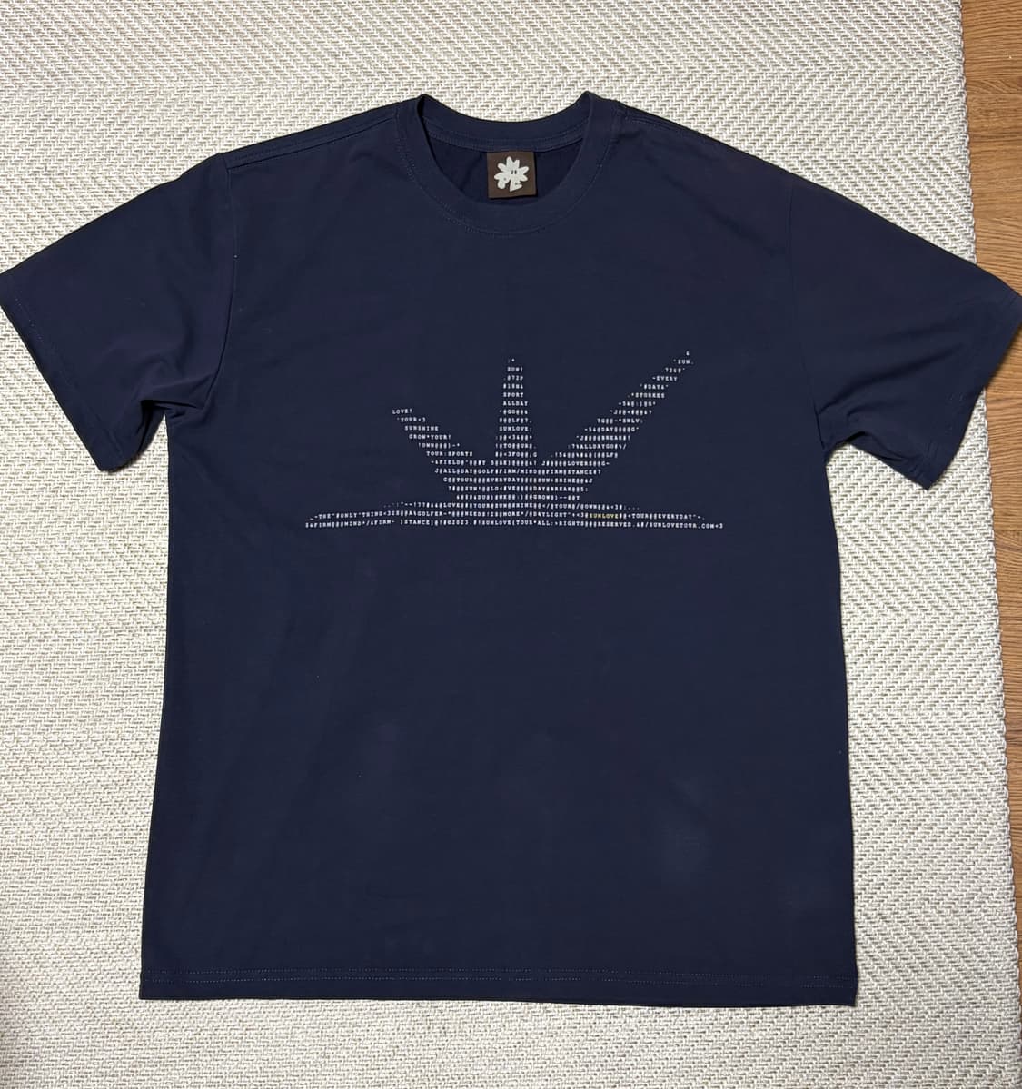 썬러브 반팔티 SUNLOVE ASCII Daybreak Tee (M) 상품이미지2