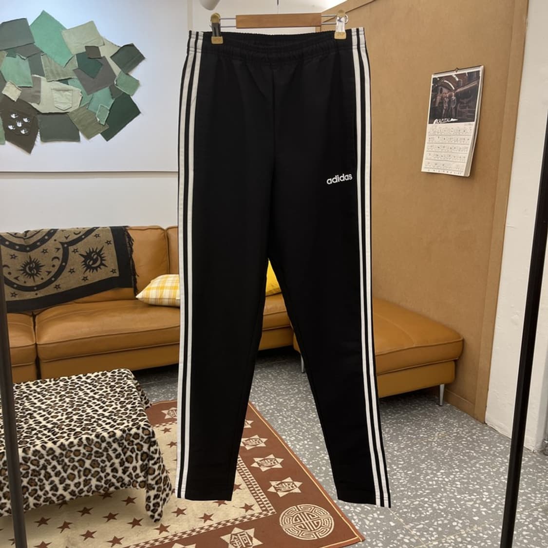 아디다스 빈티지 오리지널 삼선 아치로고 트랙팬츠 S C09763 상품이미지3