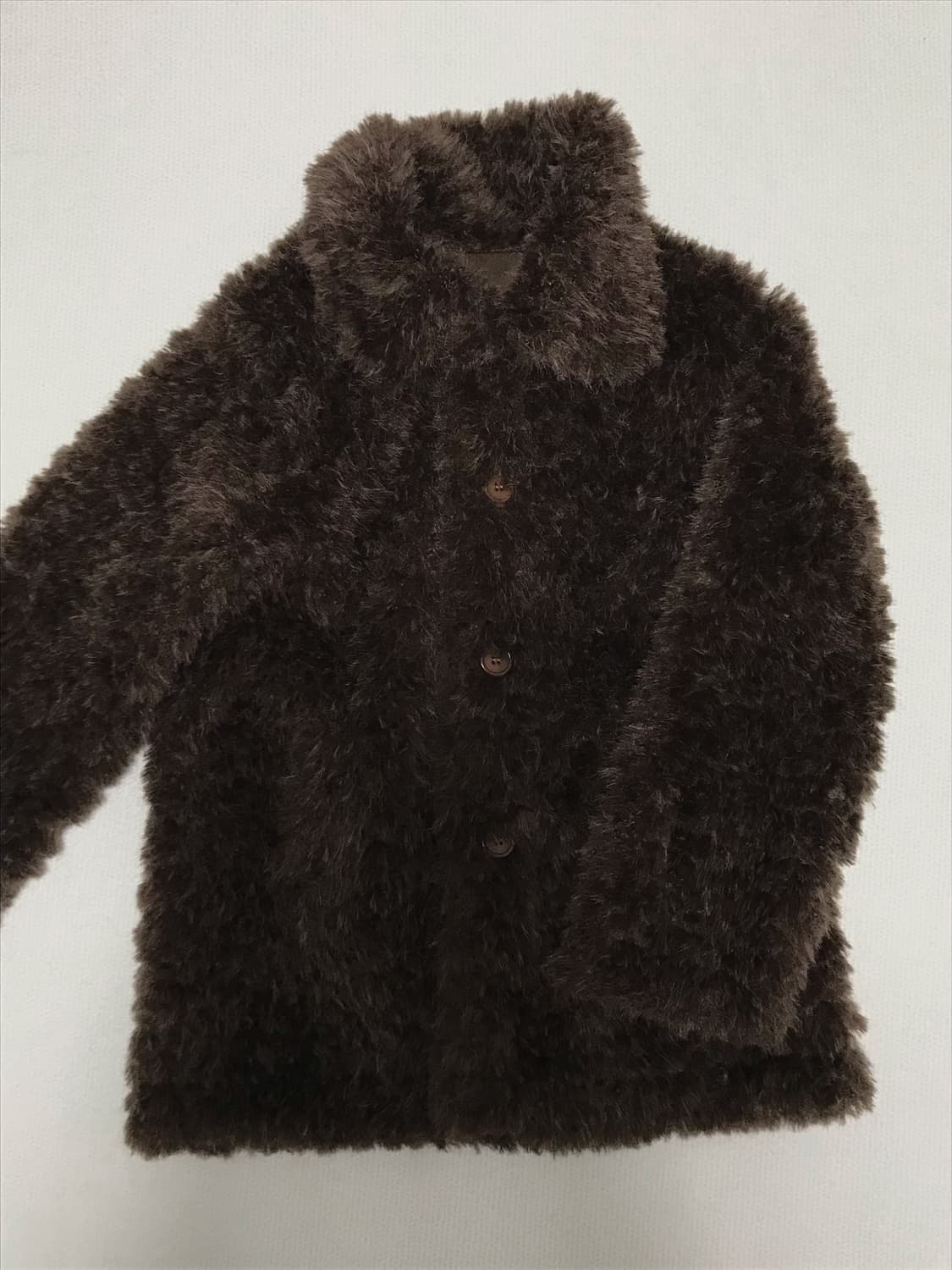 빈티지 브라운 퍼 자켓 상품이미지1