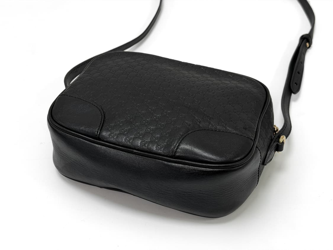 구찌 GG 마이크로 시마 레더 디스코 크로스백 상품이미지2