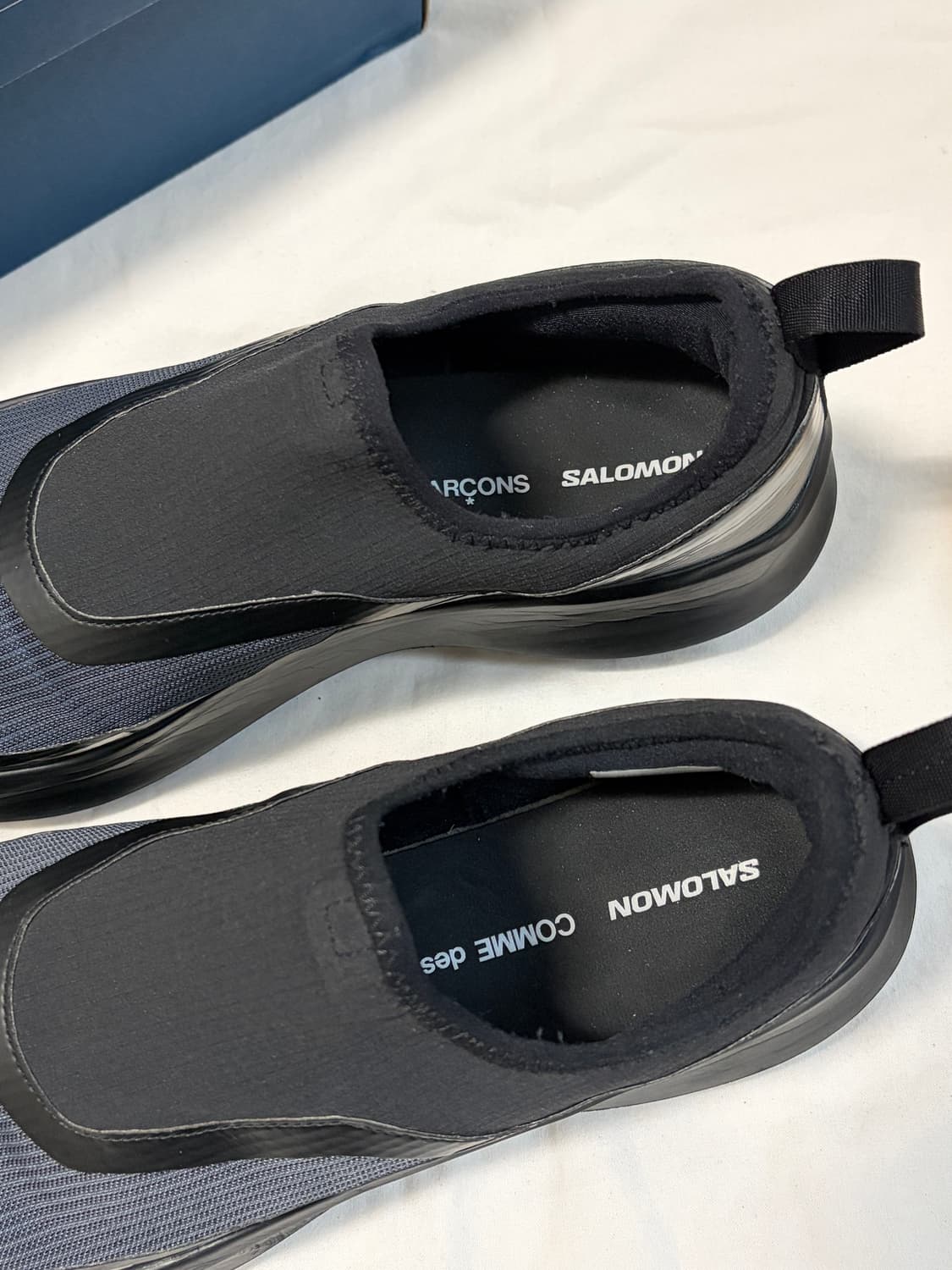 살로몬 x 꼼데가르송 슬립온 플랫폼 블랙  CDG x SALOMON 상품이미지6