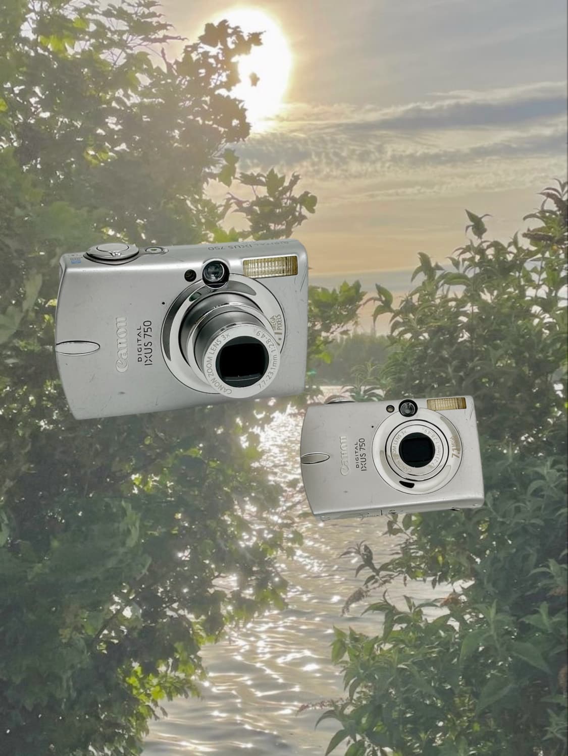 아일릿원희!) 캐논 익서스 750 Ixus 빈티지 디카 상품이미지1