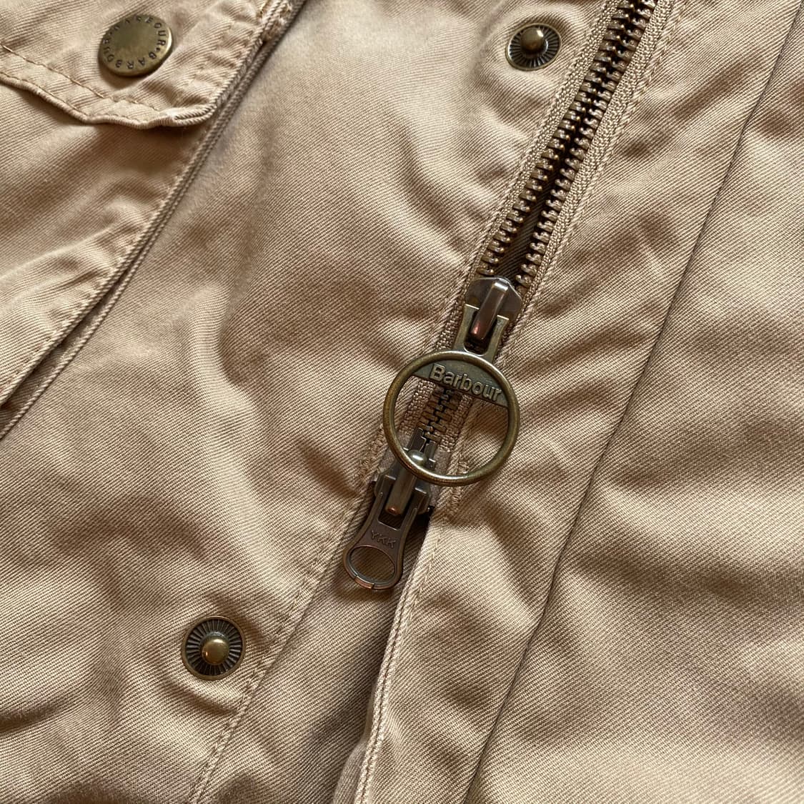바버 인터네셔널 Washed Twill 자켓 스몰 상품이미지6