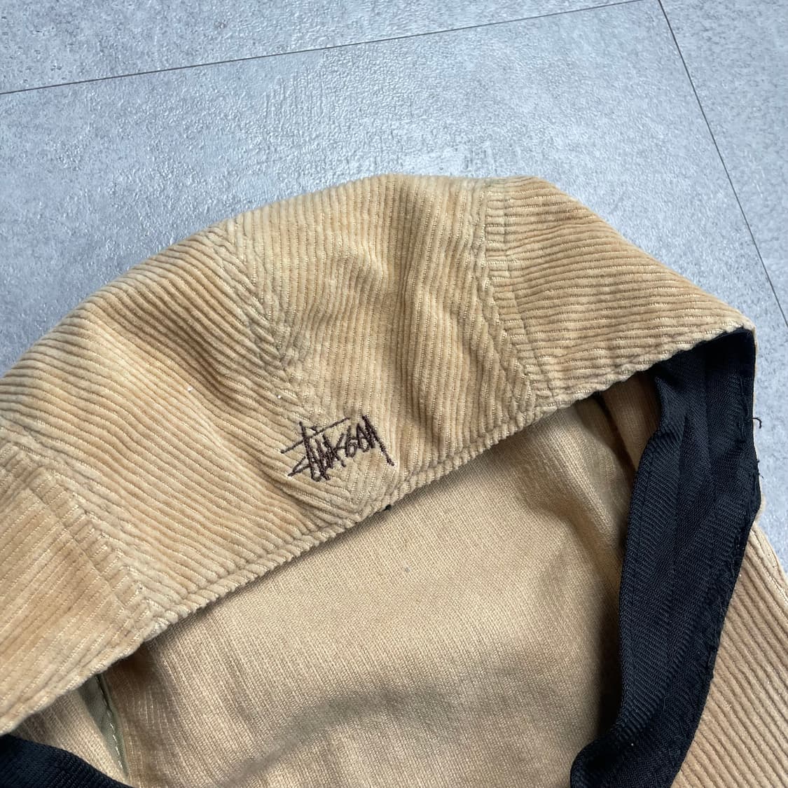 00s 스투시 코듀로이 헌팅캡 상품이미지2