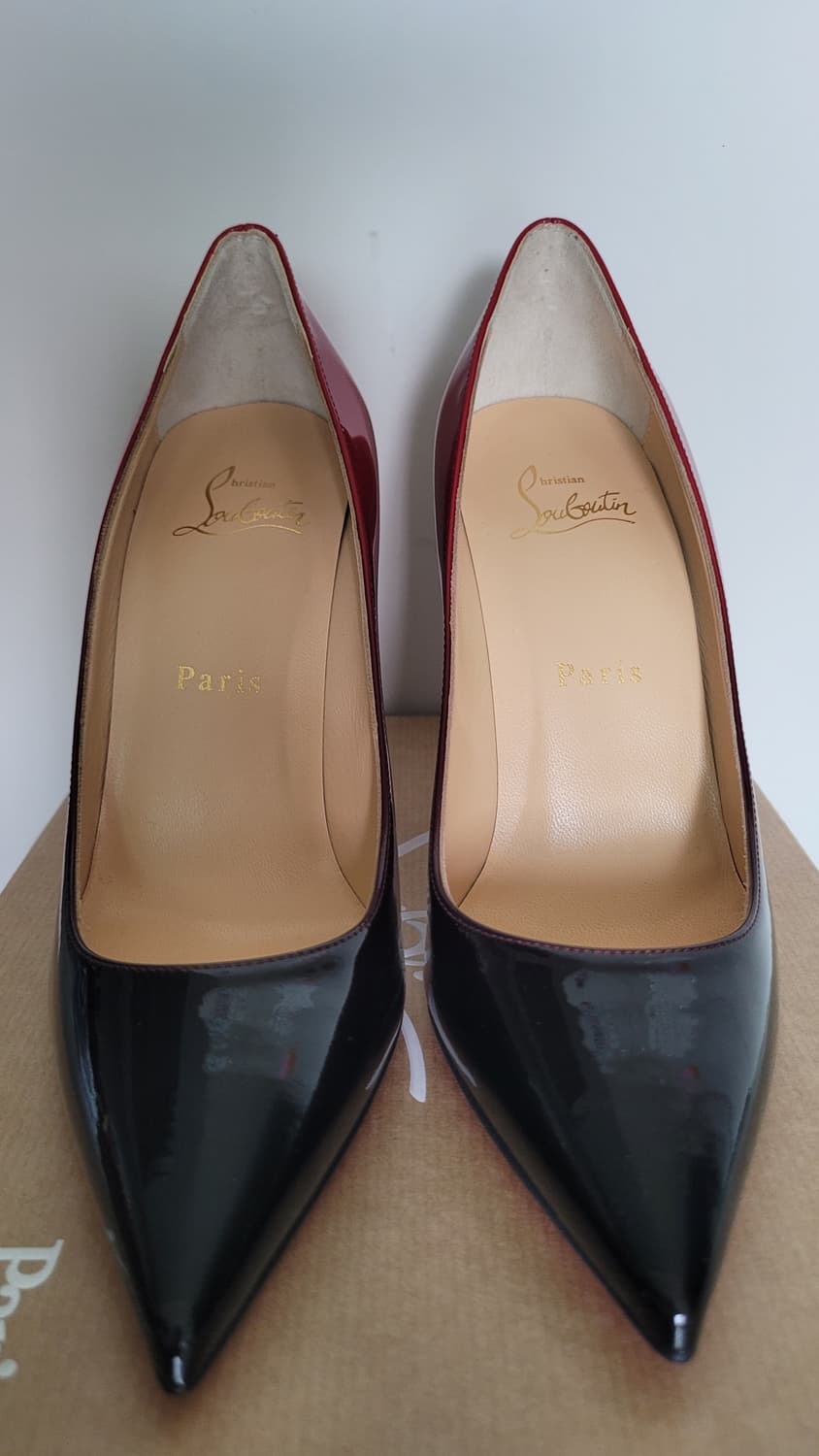 크리스찬 루부탱 케이트100 블랙-레드 디그레이드 사이즈 36 판매합니다 상품이미지2