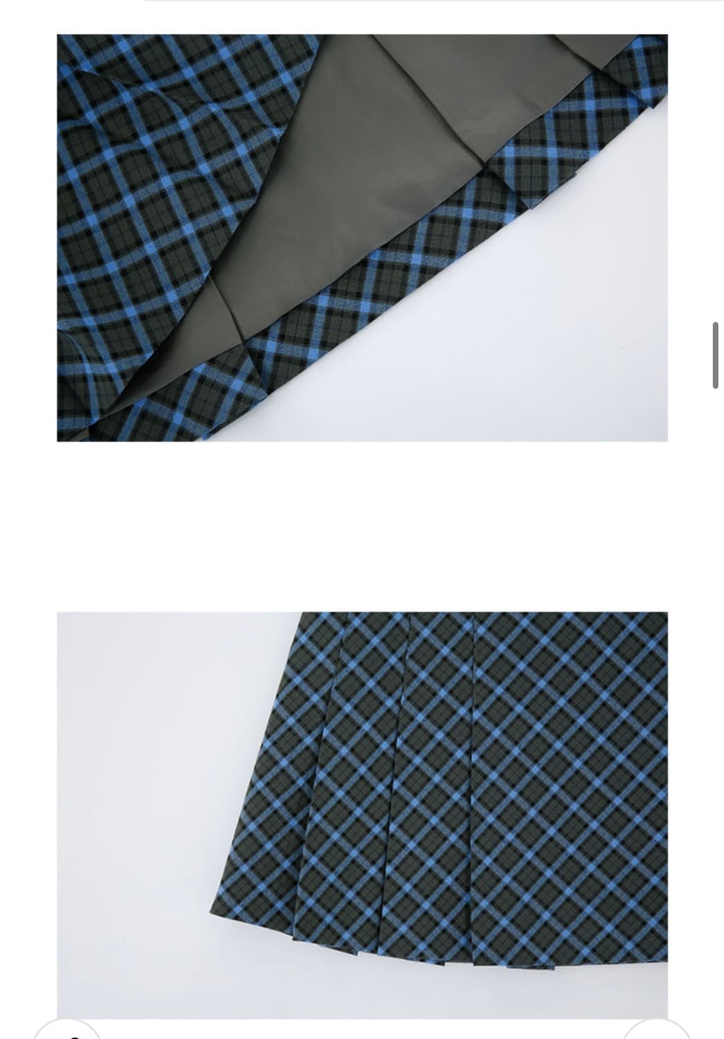 마가린핑거스 체크 스커트 m 상품이미지6