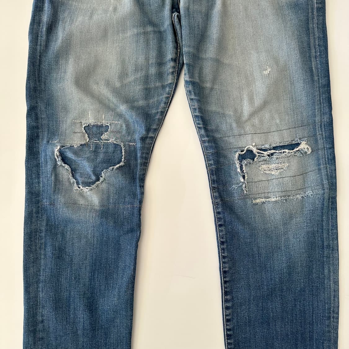 히스테릭글래머 hysteric glamour 리페어 데님팬츠 상품이미지3