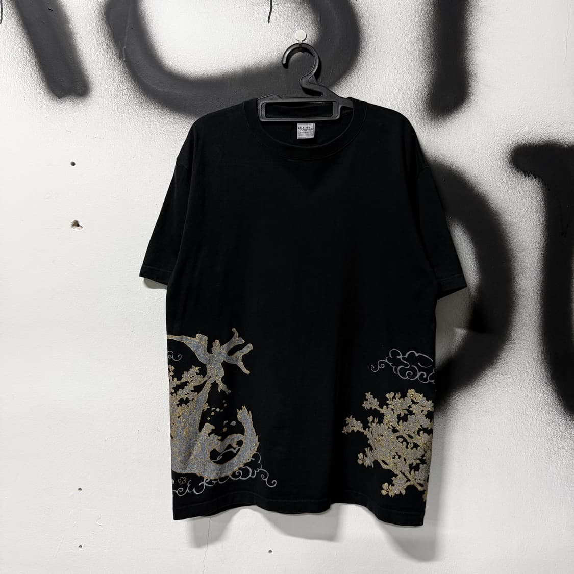 VTG 빈티지 몬스터헌터 재패니즈 오리엔탈 프린팅 반팔 티셔츠 상품이미지1