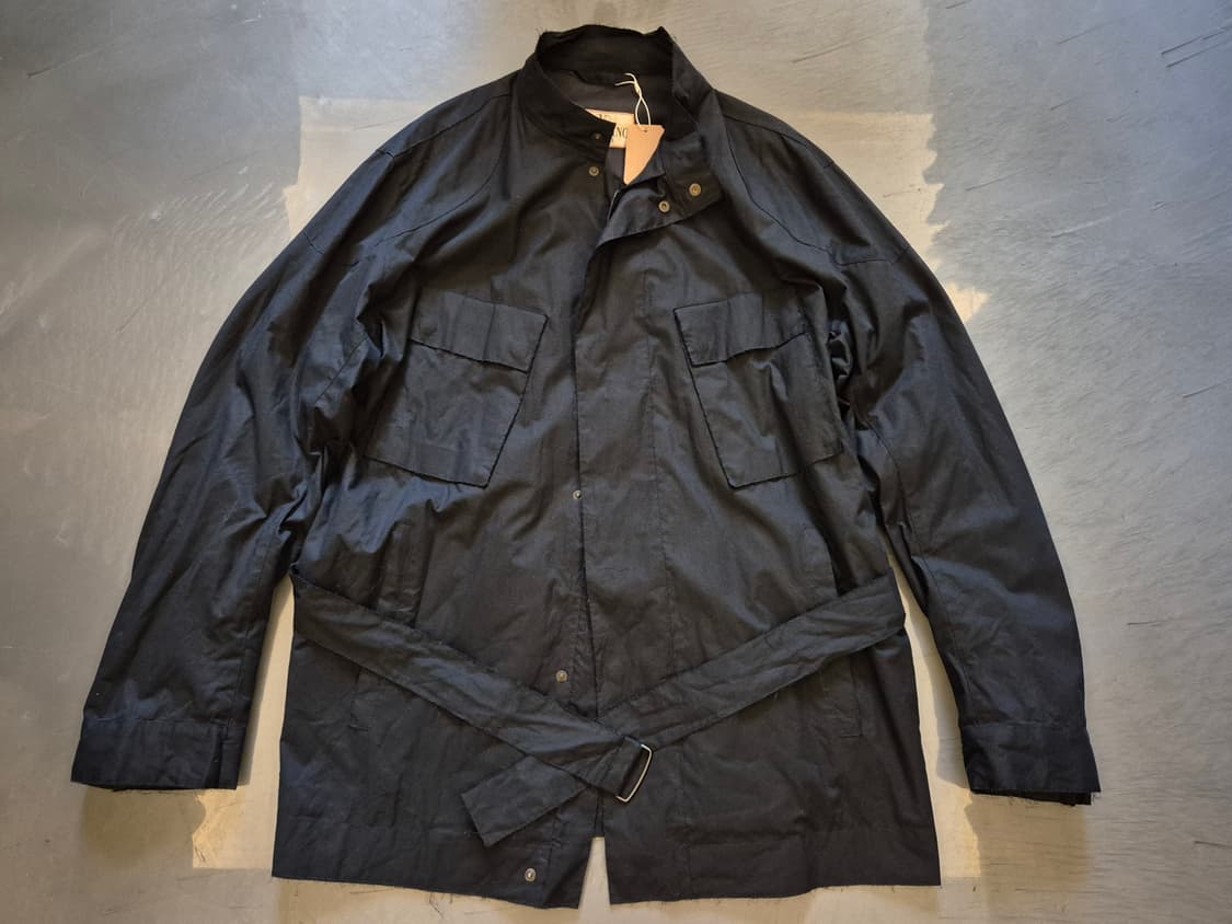90s VALENTINO 왁스드 코튼 필드 자켓 상품이미지1