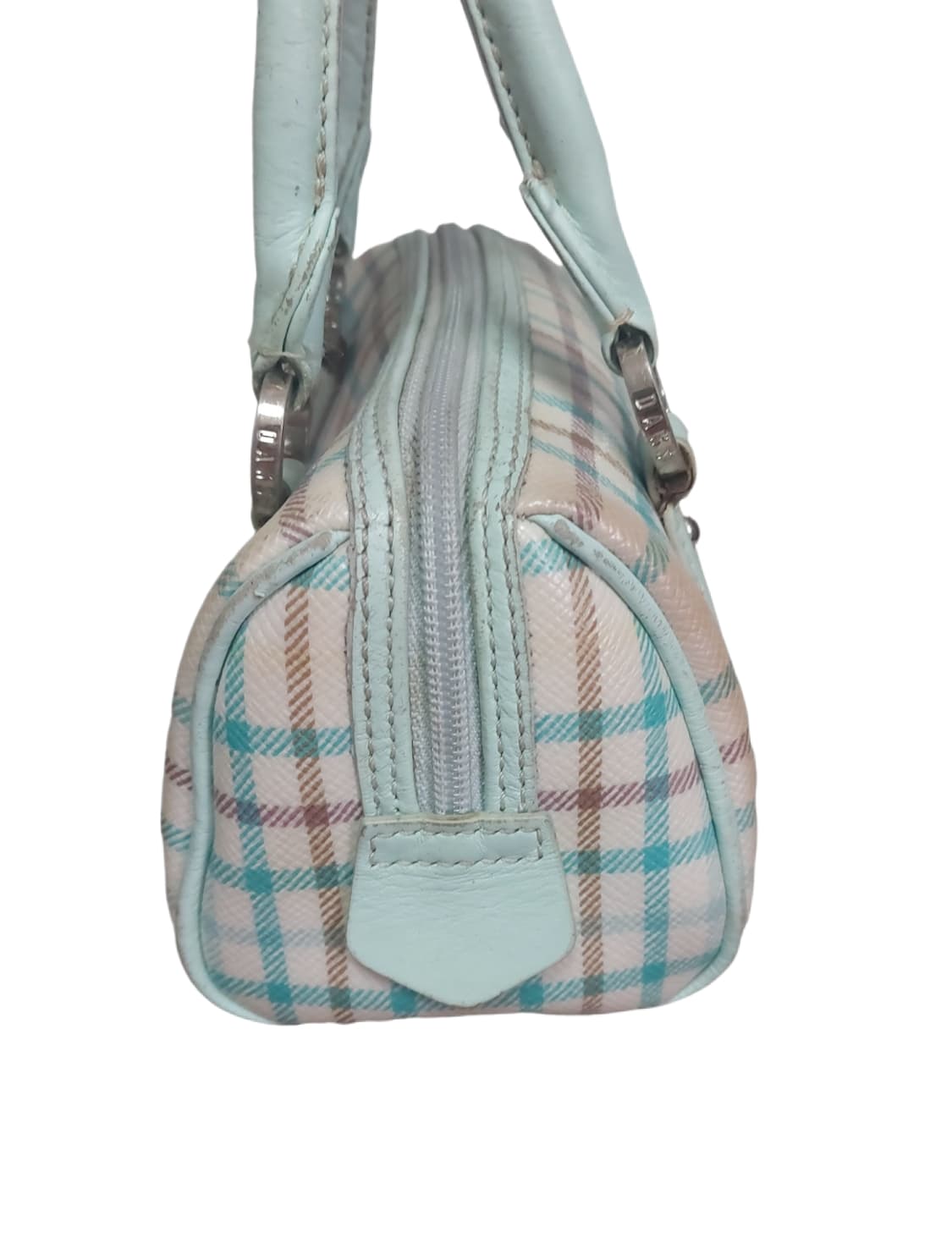 닥스 민트 체크 미니백 Y2K  상품이미지5