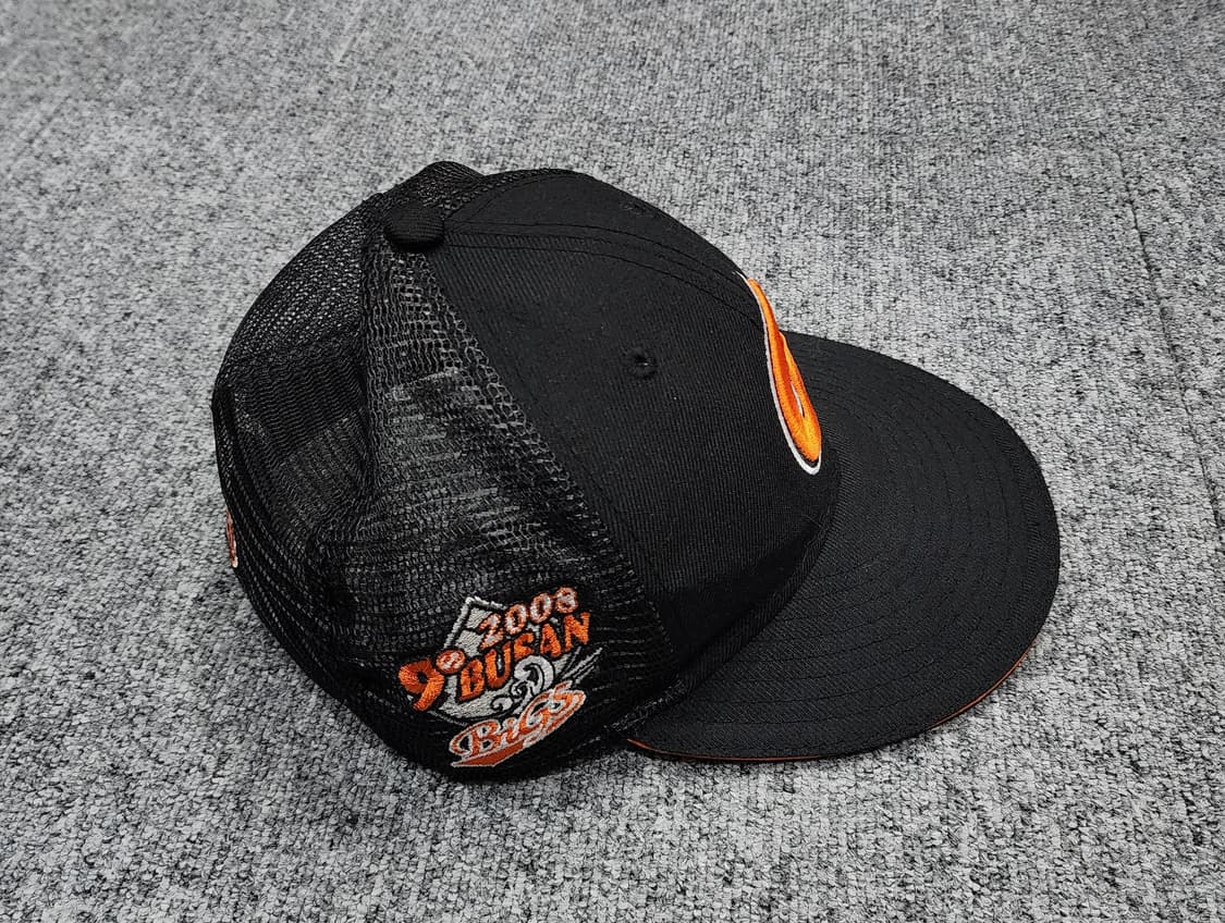 뉴에라 롯데 자이언츠 매쉬 볼캡 트러커캡 모자 56.8 상품이미지3