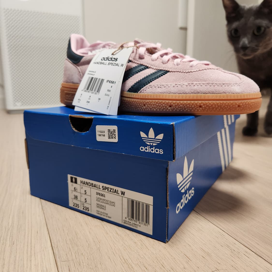 (W) 아디다스 스페지알 핸드볼 클리어 핑크 상품이미지3