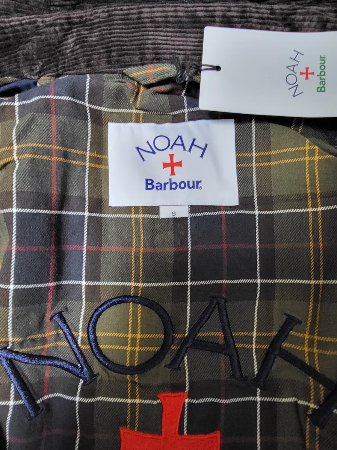 바버 x 노아 뽀빠이 비데일 논왁스 자켓(S사이즈) 새상품 상품이미지8