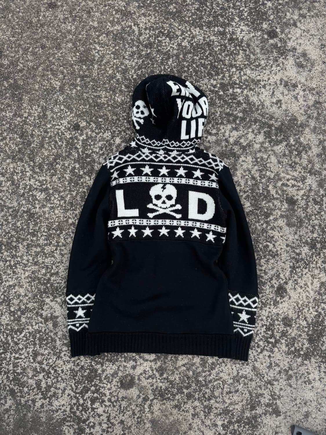 Liz Lisa Knit Zip-Up Hoodie 상품이미지4