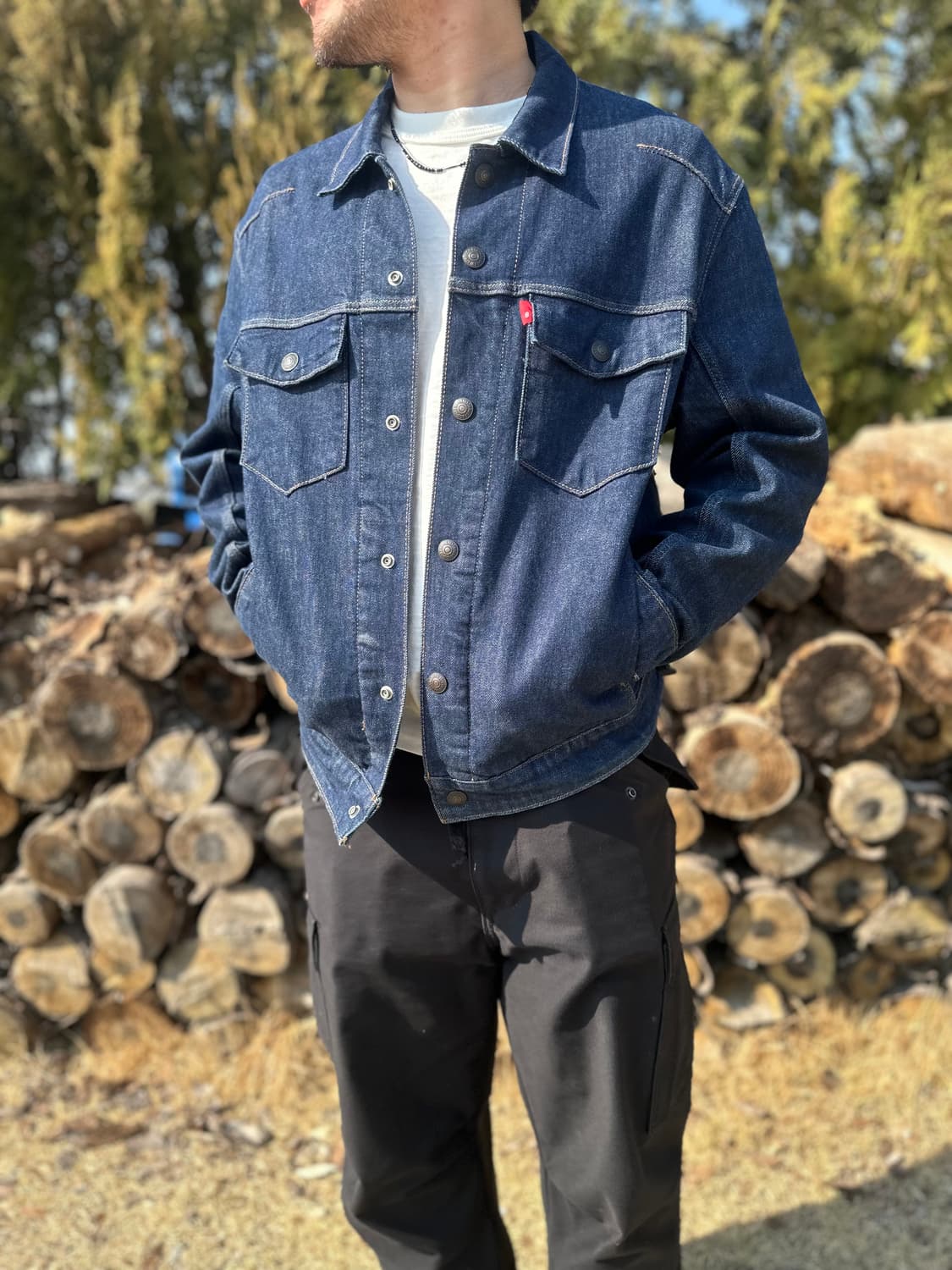 리바이스 엔지니어드 데님 트러커 자켓 상품이미지4