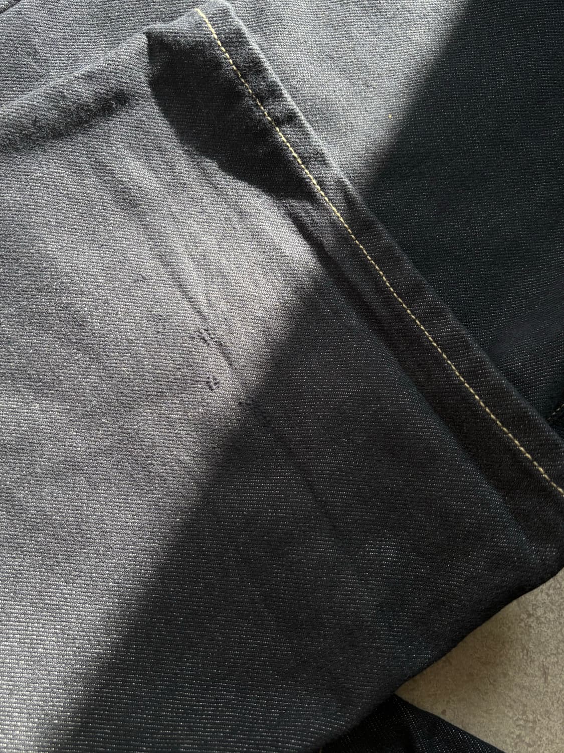 왓츠더유즈 네이비실 데님팬츠 M 상품이미지7