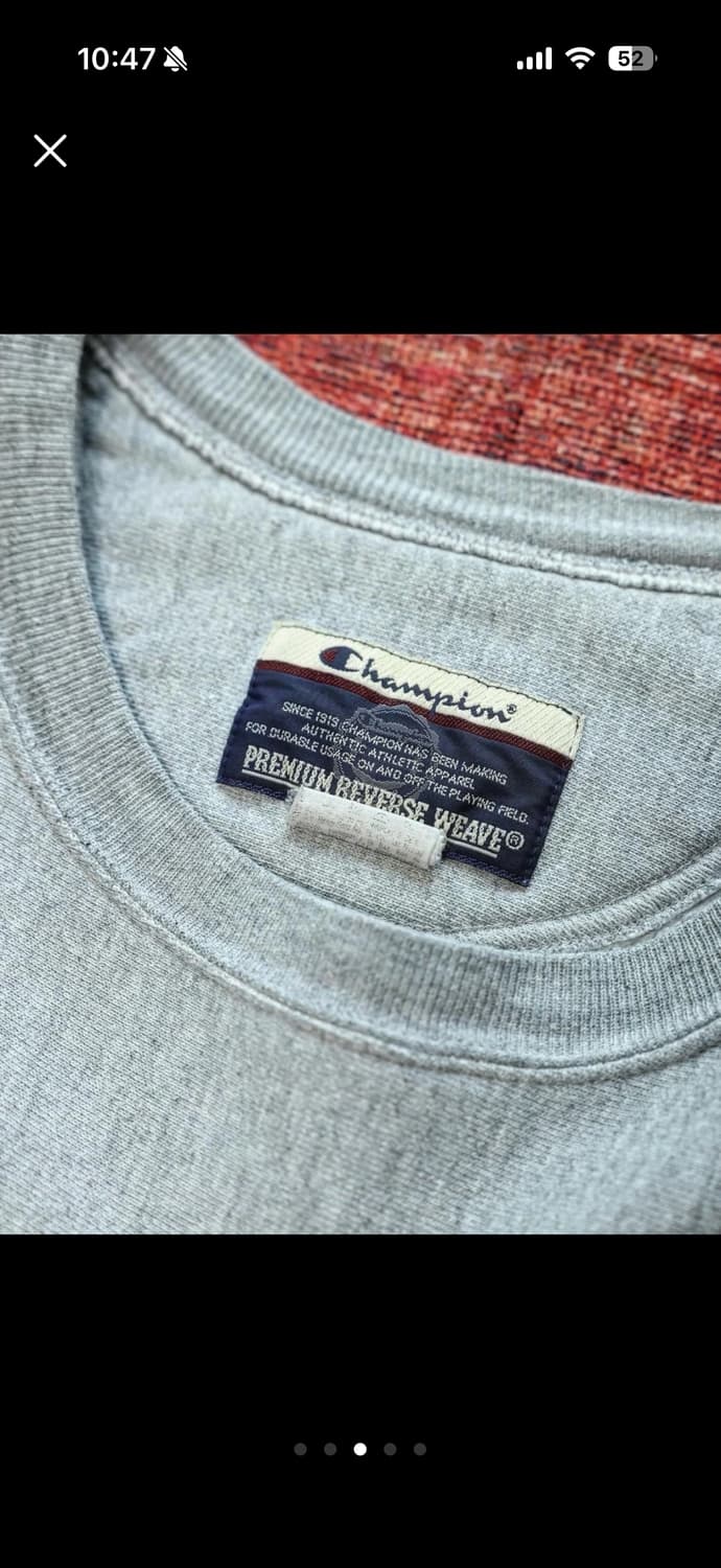 빈티지 챔피온 리버스위브 맨투맨 상품이미지3