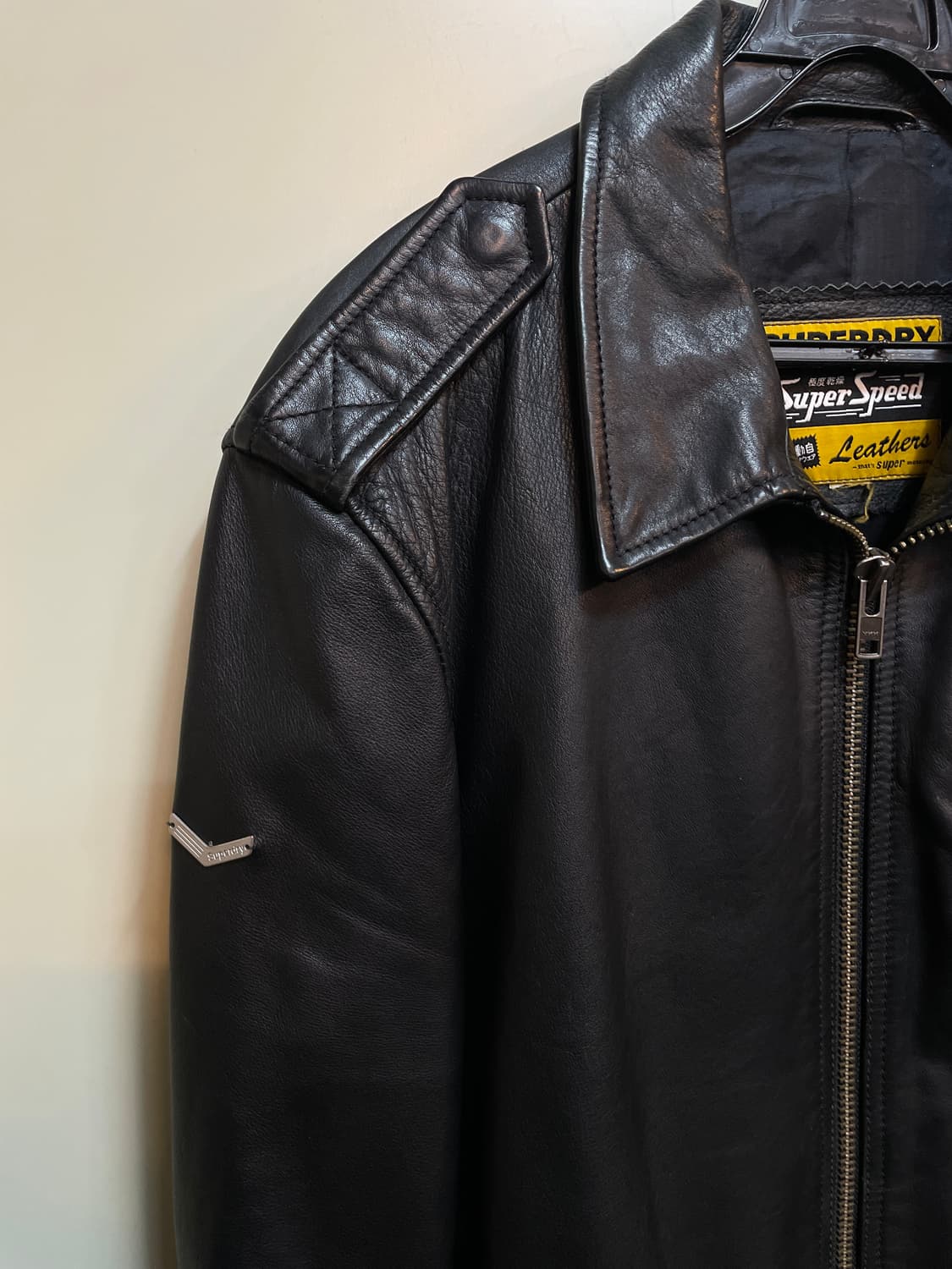 슈퍼드라이 가죽 자켓 상품이미지3
