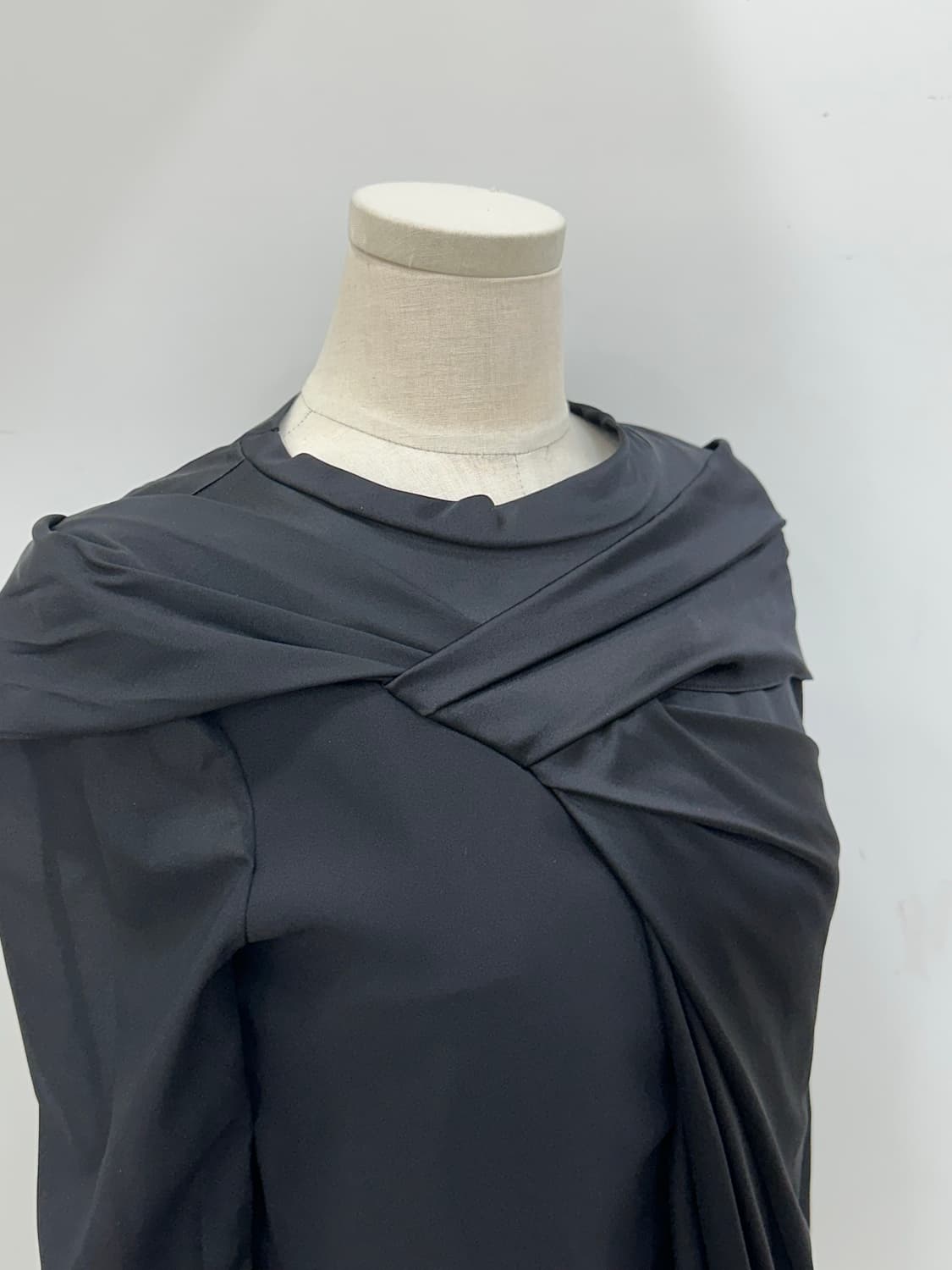 마인 셔링 시스루 블라우스 상품이미지6