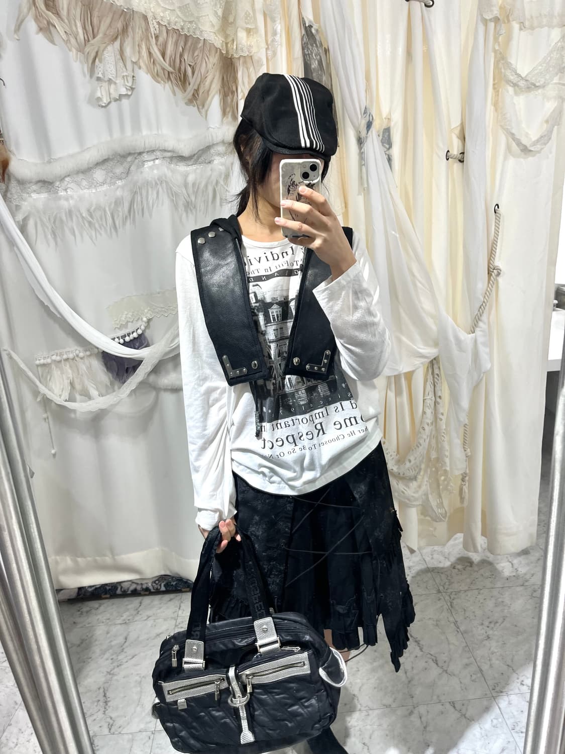 Hoodie vest 상품이미지5
