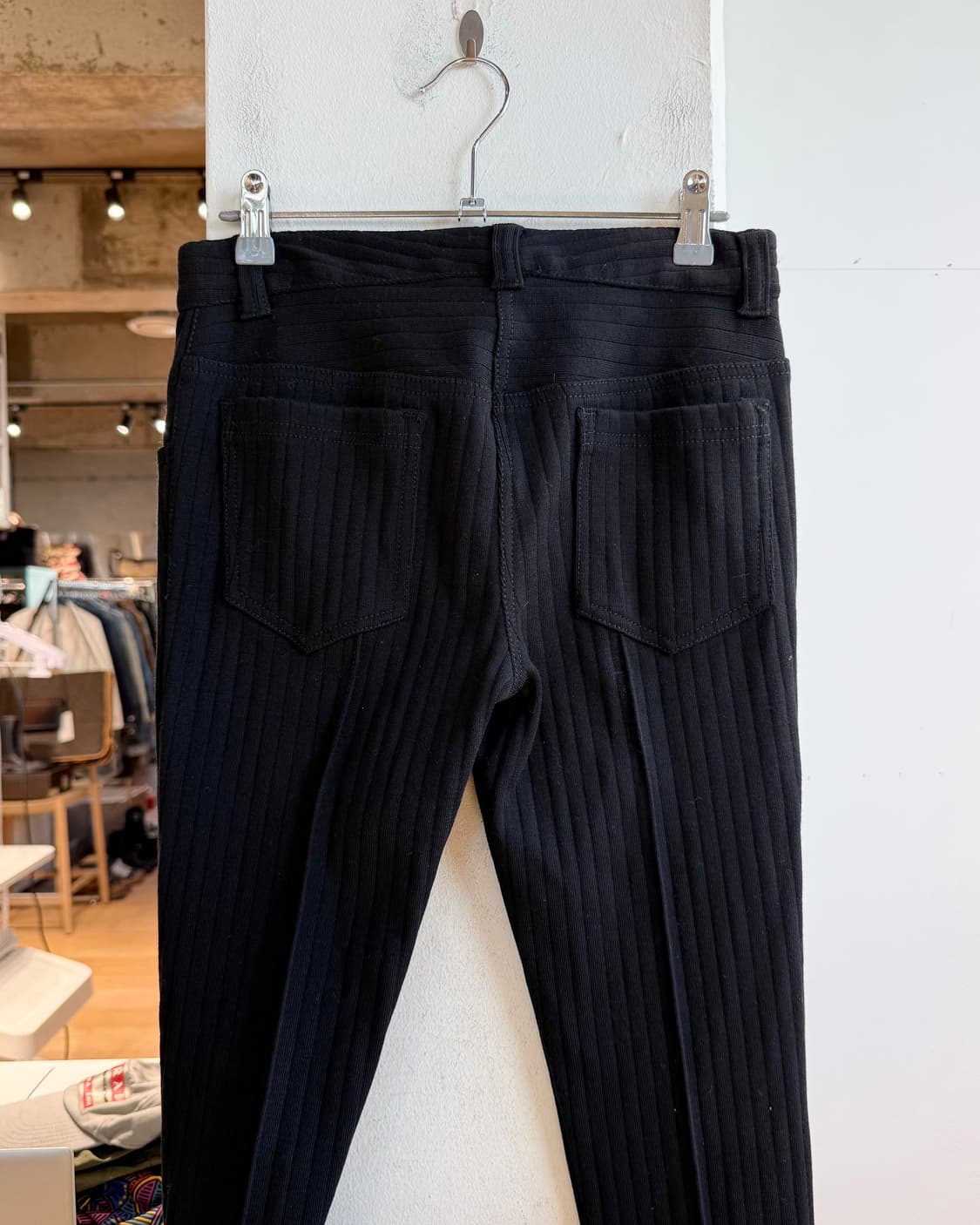 돌체앤가바나 블랙 코튼 스키니 팬츠  상품이미지7