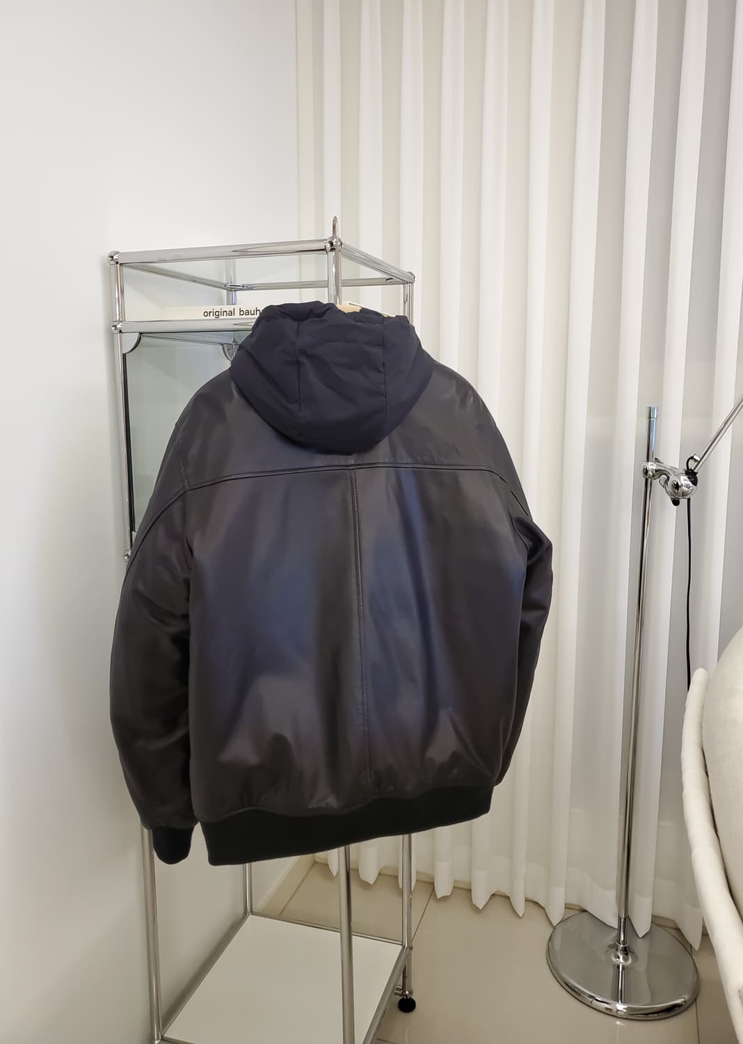 인스타펑크 양가죽 양면 ma1  항공점퍼 상품이미지2